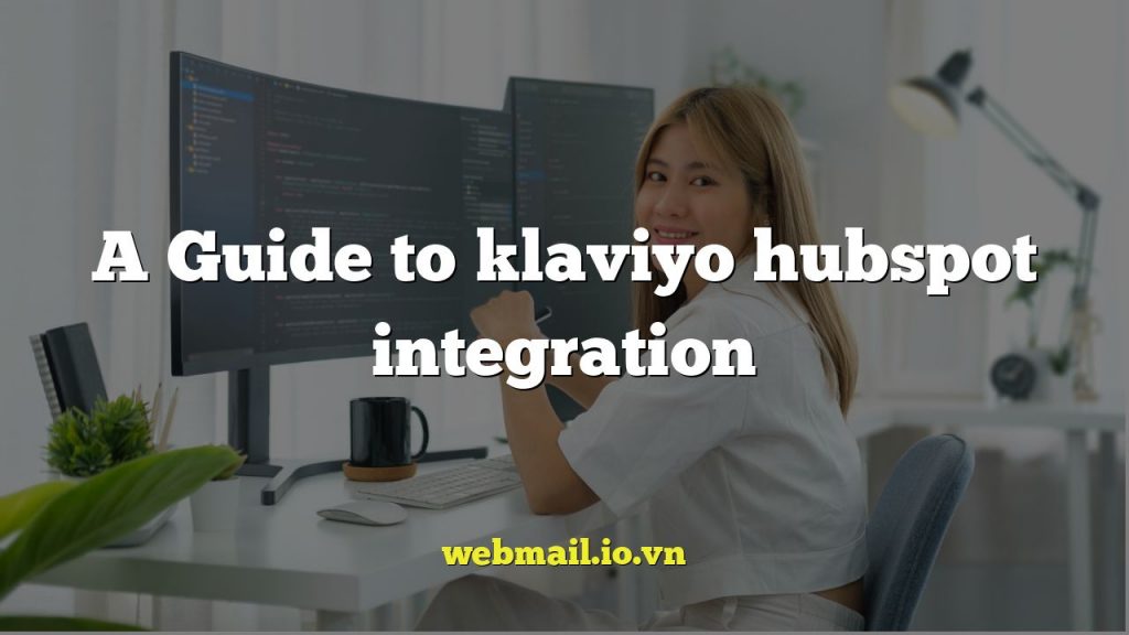 A Guide to klaviyo hubspot integration
