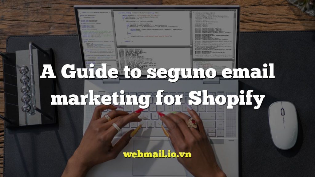 A Guide to seguno email marketing for Shopify