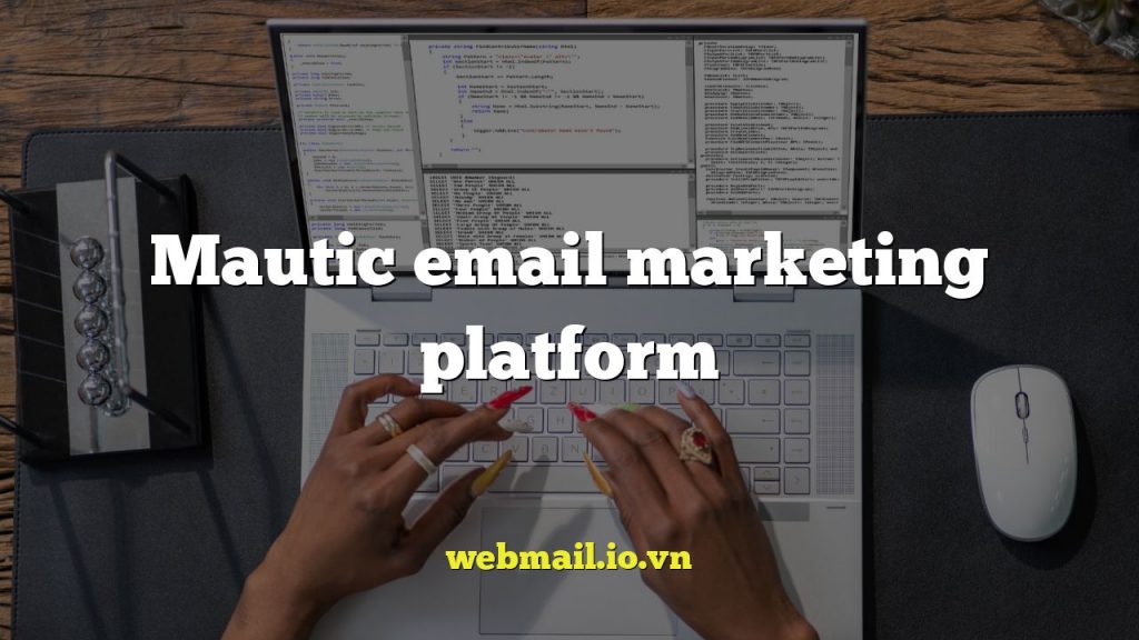 Mautic email marketing platform