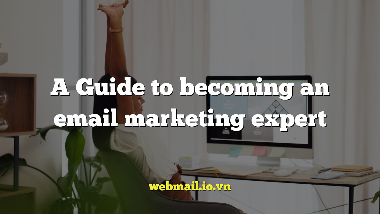 A Guide to becoming an email marketing expert