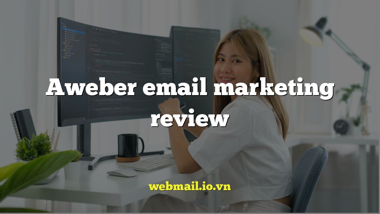 Aweber email marketing review