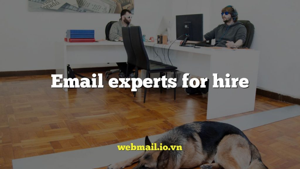 Email experts for hire