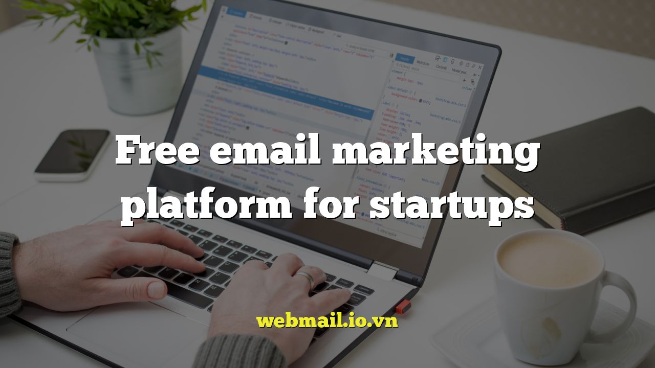 Free email marketing platform for startups