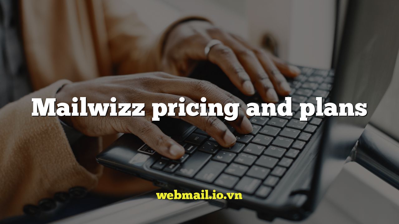 Mailwizz pricing and plans