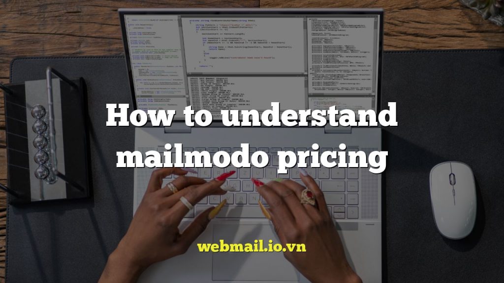 How to understand mailmodo pricing