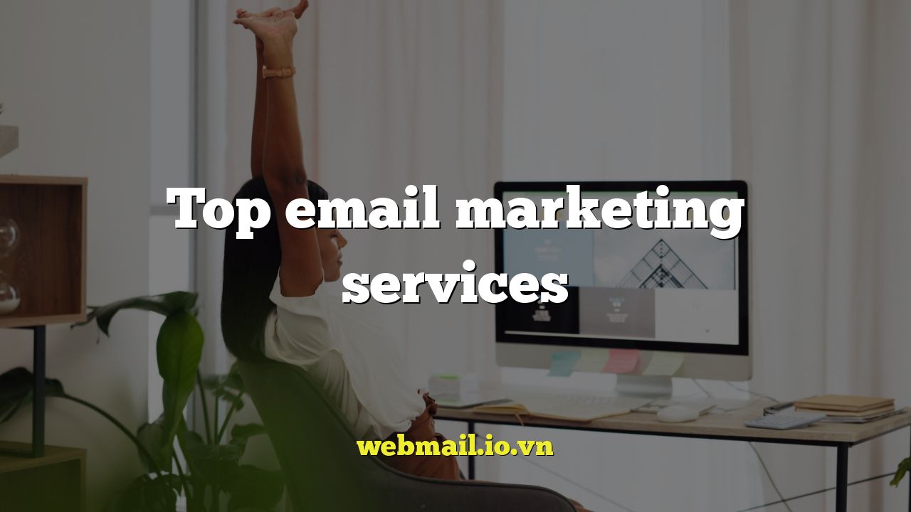 Top email marketing services