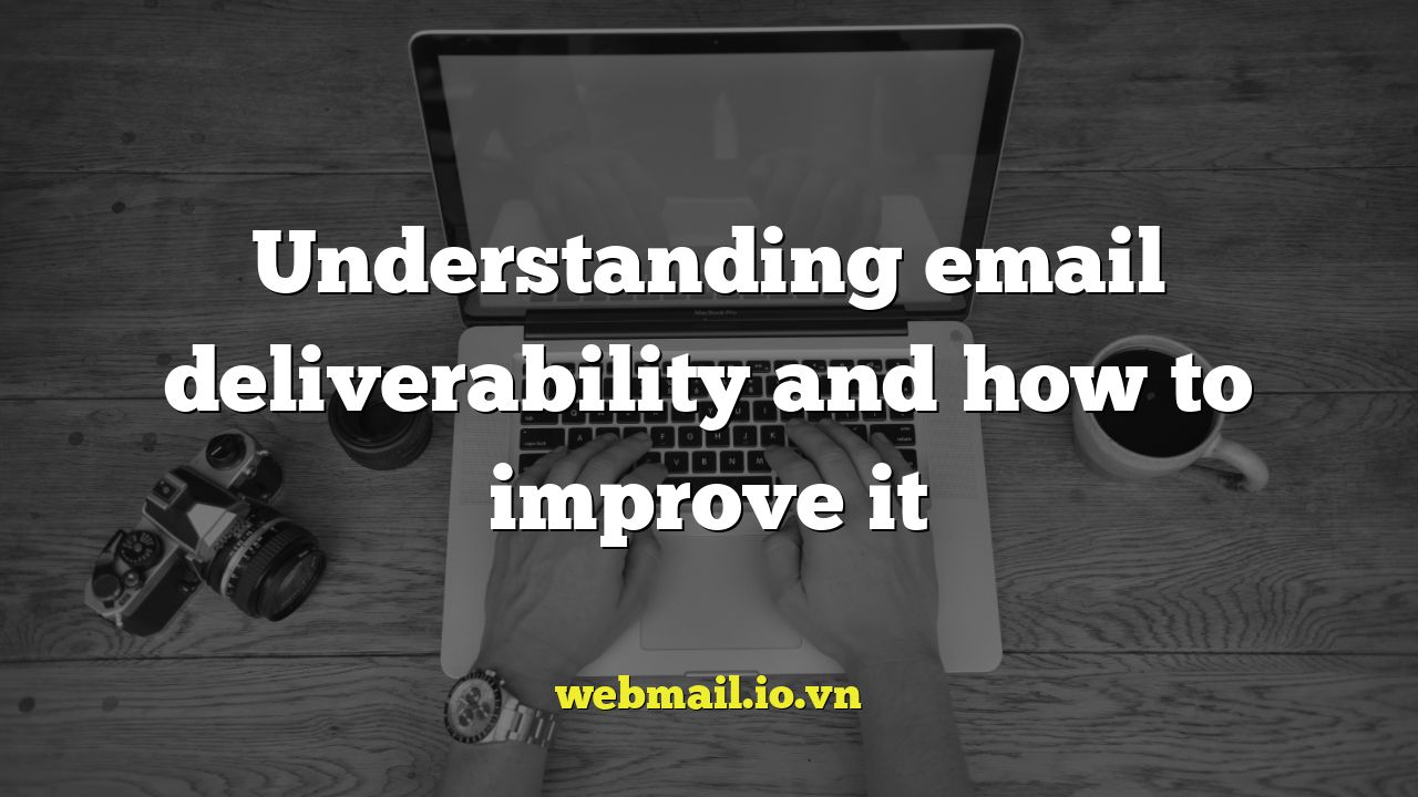 Understanding email deliverability and how to improve it