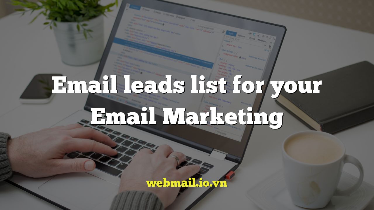 Email leads list for your Email Marketing